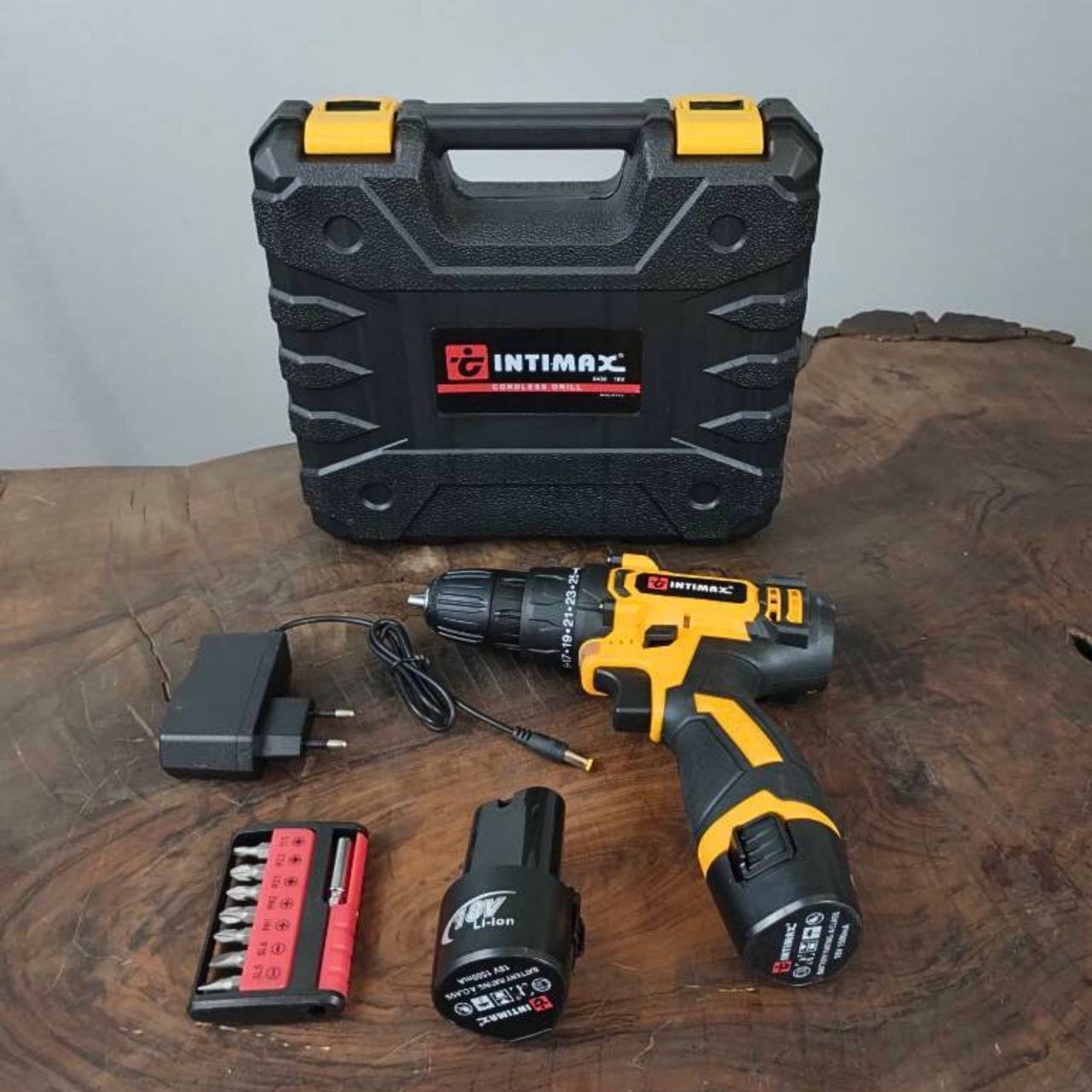 دریل شارژی 18 ولت اینتیمکس مدل 0436